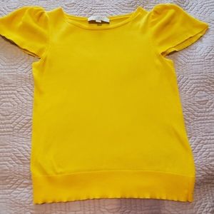 Loft cap sleeve sweater XS